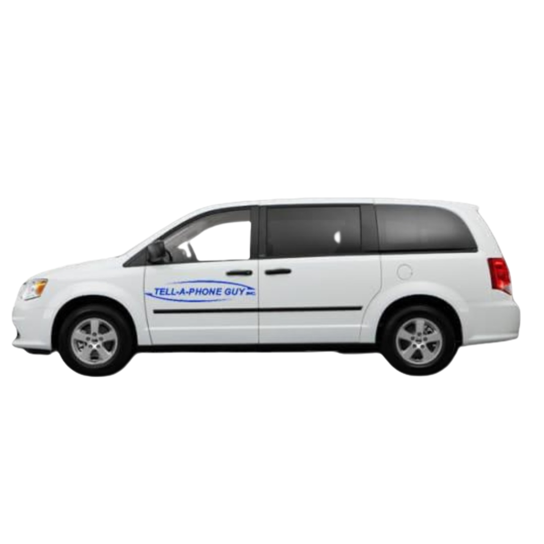Tell-A-Phone Guy Van